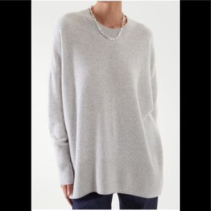 COS recycled cashmere oversized sweater